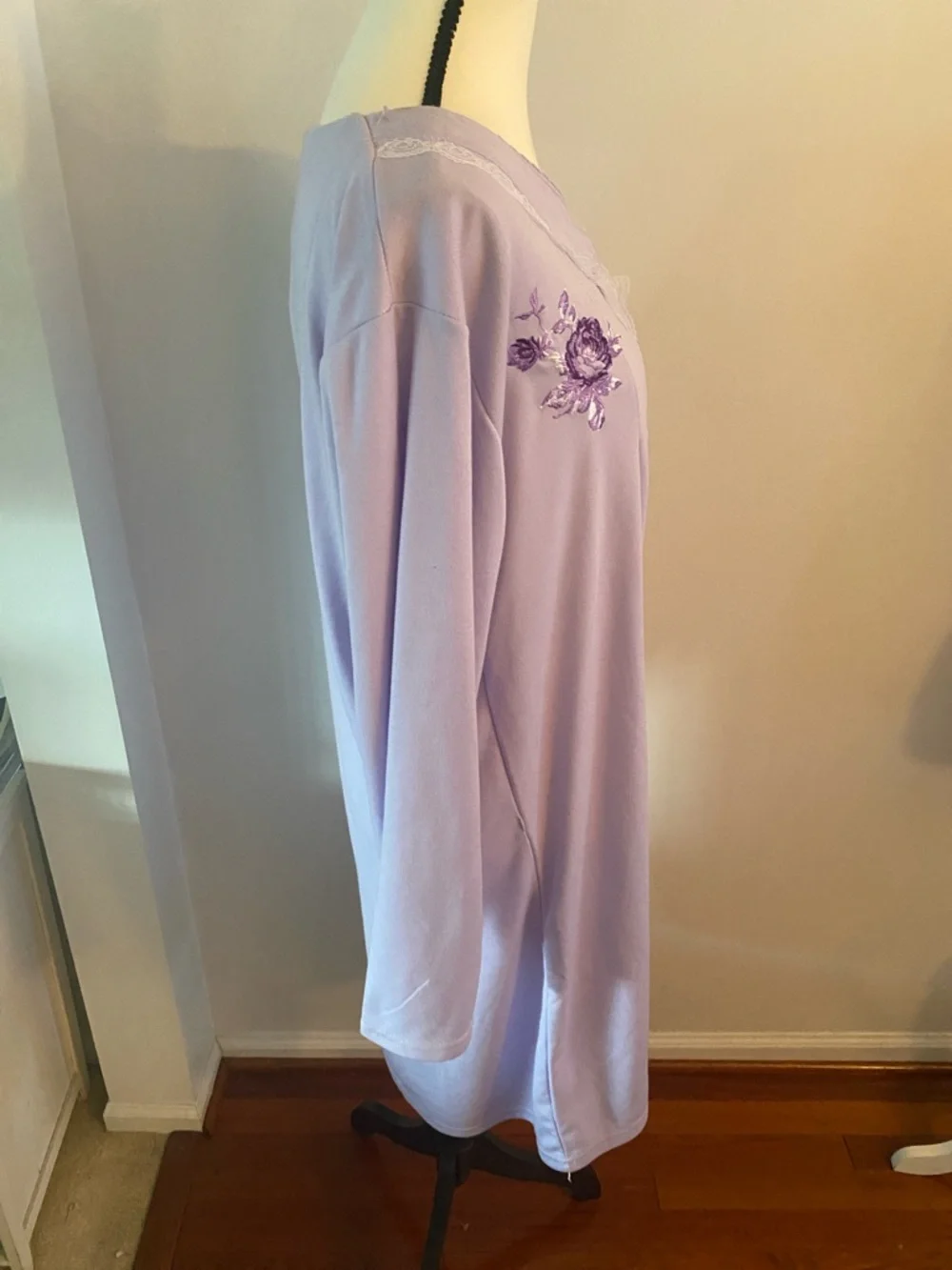 Body Touch 1XL nightgown NWT lilac - Picture 3 of 8